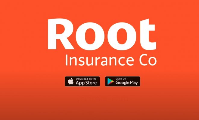 root car insurance orange background root app 